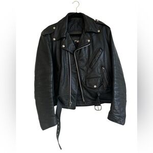 Vintage Steer Brand Leather Jacket